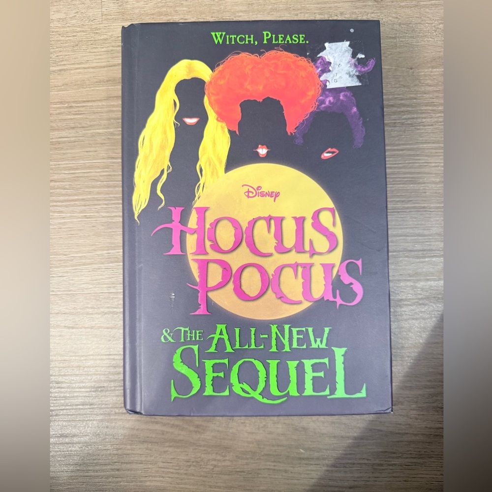 Disney Hocus Pocus Book with Purple and Green Accents